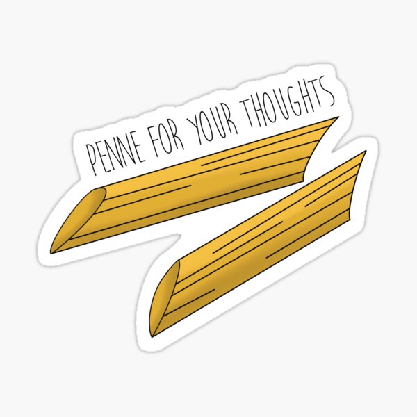 Aperçu de l'œuvre Penne pour vos pensées créée et vendue par Doodlesbykat.