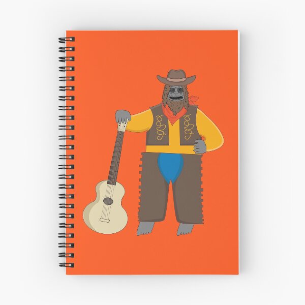 Item preview, Big lez show Cowboy holding guitar , druggo , funny cute big lez show , funny guitar , funny bigfoot, i play guitar, guitar hobby,  designed and sold by SGS-.