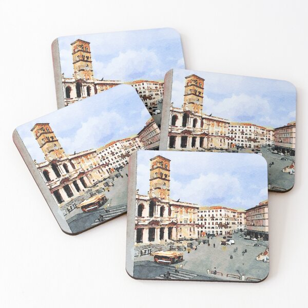Item preview, Roma: square with church seen from the window designed and sold by Giuseppe Cocco.