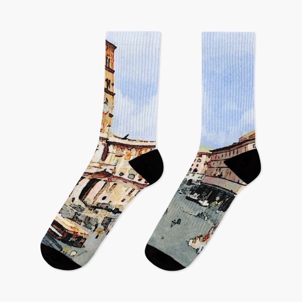 Item preview, Roma: square with church seen from the window designed and sold by Giuseppe Cocco.