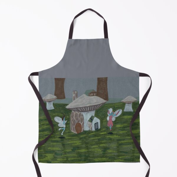 Item preview, Ciudad de las setas de hadas designed and sold by SeraphKnightArts.