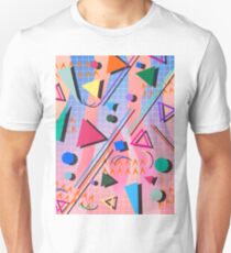 80s pop retro pattern 2 Unisex T-Shirt