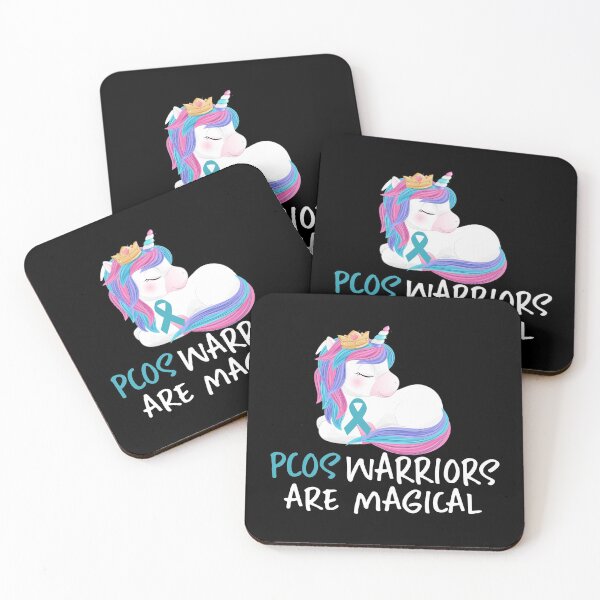 Item preview, PCOS Warriors are Magical - Awareness Gift For PCOS Survivor designed and sold by sleeksy.