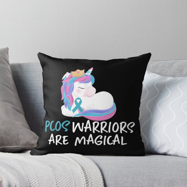 Item preview, PCOS Warriors are Magical - Awareness Gift For PCOS Survivor designed and sold by sleeksy.