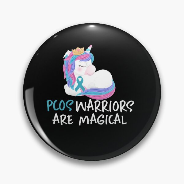Item preview, PCOS Warriors are Magical - Awareness Gift For PCOS Survivor designed and sold by sleeksy.