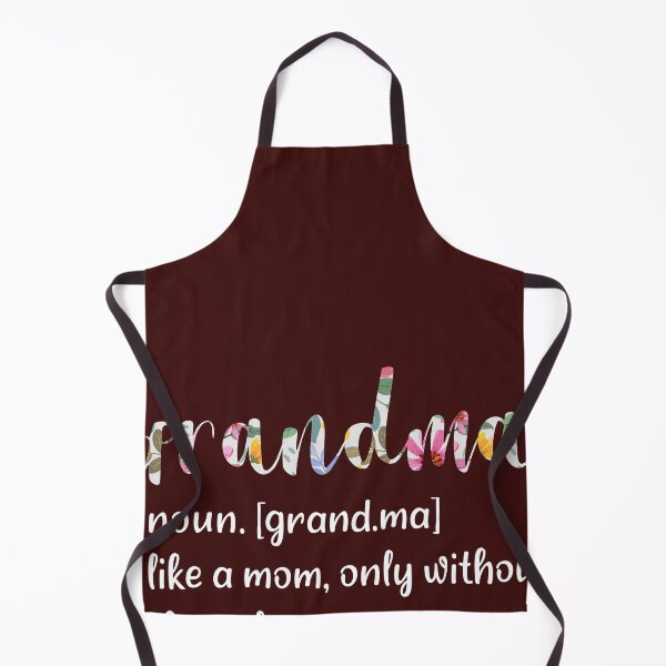 Item preview, Grandma Funny Letters LIKE A MOM,ONLY WITHOUT THE RULES see also Beautiful, Awesome, Wise designed and sold by Dream-bubble.