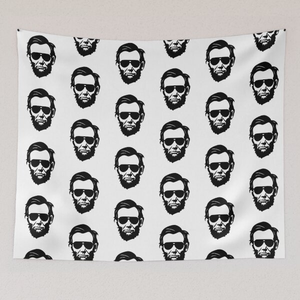 Item preview, Funny Abraham Lincoln Sunglasses Honest Abe USA  designed and sold by Essetino.