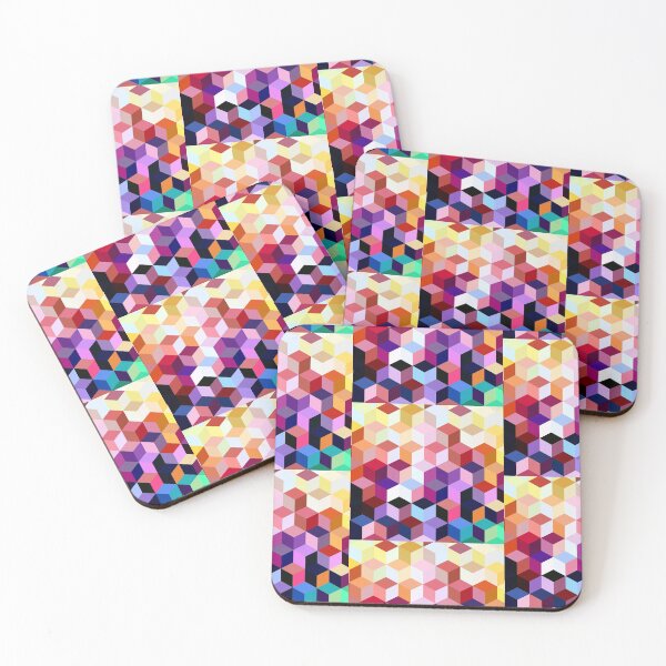 Item preview, Cubic Klimtesque designed and sold by CabinArtStudio.