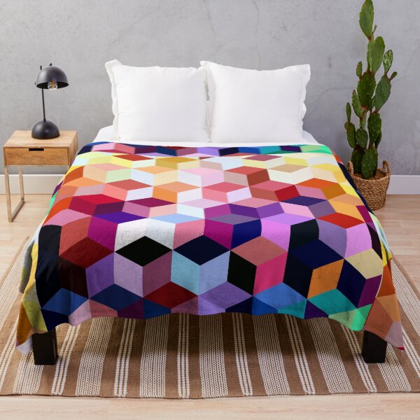 Item preview, Cubic Klimtesque designed and sold by CabinArtStudio.