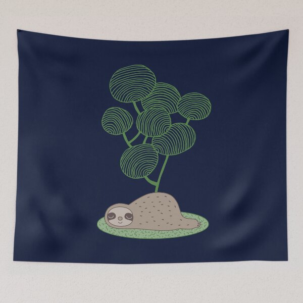 Item preview, Mr. Sloth having a nap in the woods designed and sold by TrueType.