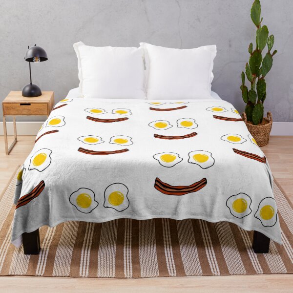 Item preview, Bacon and Eggs Funny Happy Face Breakfast Smiley Face designed and sold by Essetino.