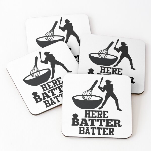 Item preview, Here Batter Batter | Softball Mom Baker designed and sold by GravitiTees.