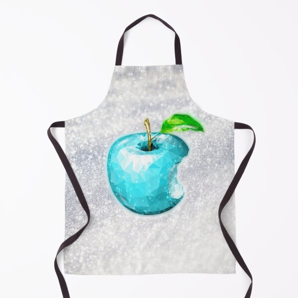 Item preview, Blue Crystal Diamond Apple on Snow Glitter Aesthetic designed and sold by Jolly-Yosei.