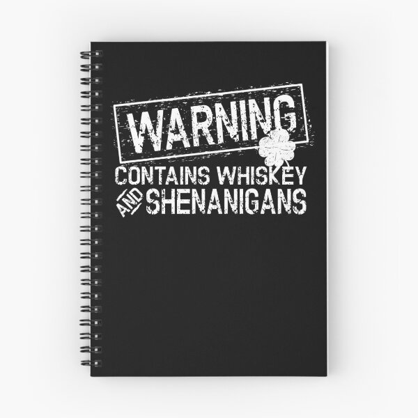 Item preview, Warning, contains whiskey and shenanigans designed and sold by pearlindustries.