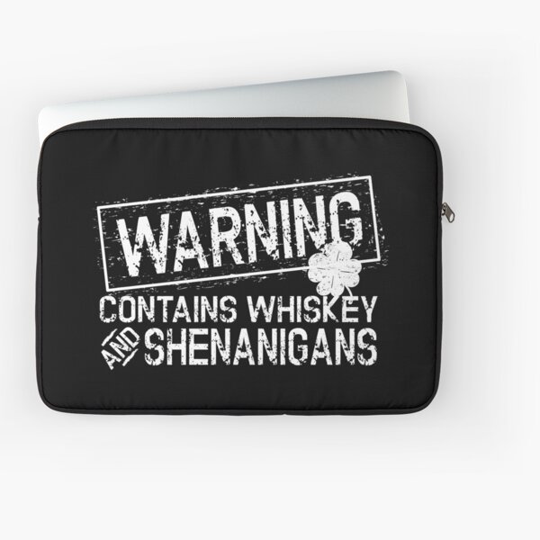 Item preview, Warning, contains whiskey and shenanigans designed and sold by pearlindustries.