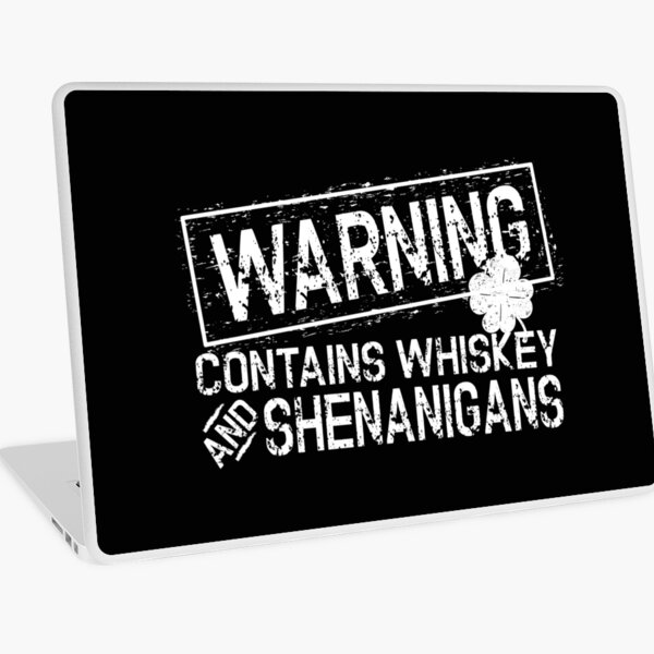 Item preview, Warning, contains whiskey and shenanigans designed and sold by pearlindustries.