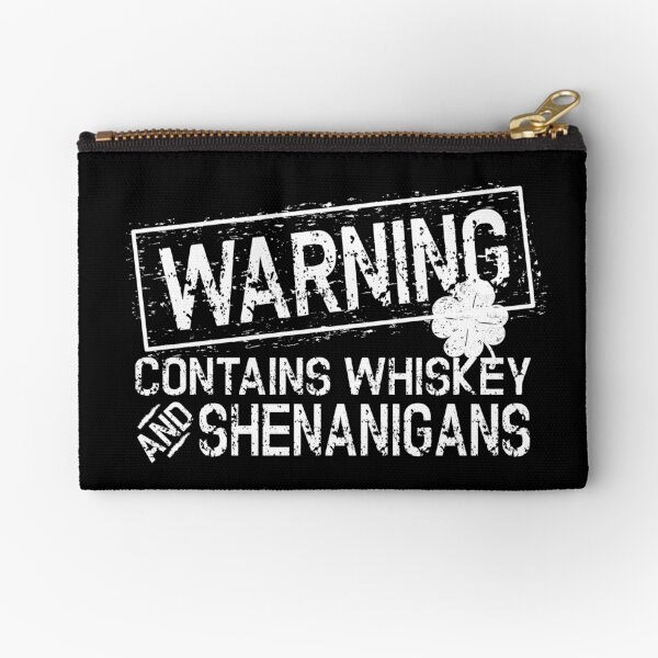 Item preview, Warning, contains whiskey and shenanigans designed and sold by pearlindustries.