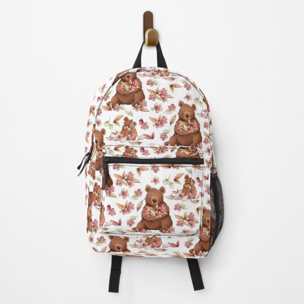 Item preview, Spring Time Mice And Bear Pattern designed and sold by Jade Lawley.