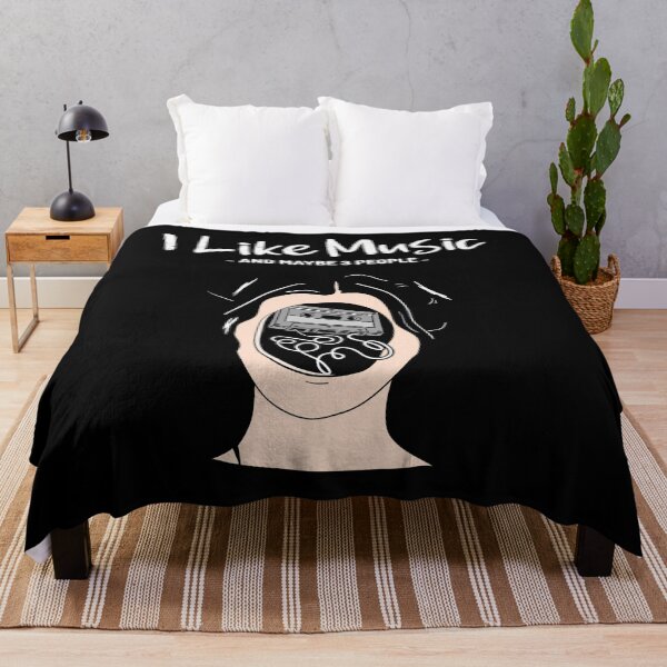 Item preview, I Like Music And Maybe 3 People Music Lovers Mixed Tape Cassette Tapes designed and sold by KLINESTORE.