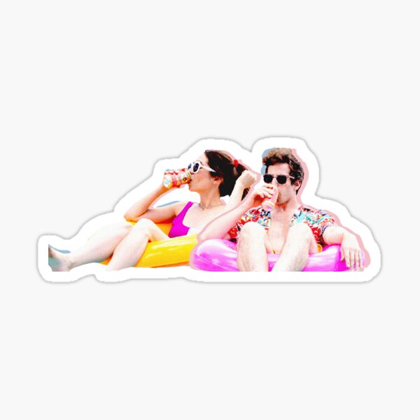Sarah and Nyles from Palm Springs Sticker