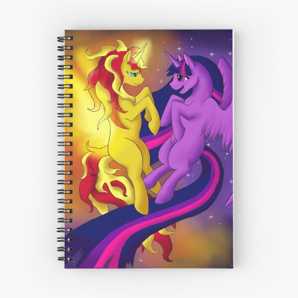 Item preview, Sunset and Sparkle designed and sold by TurtlePaladin.