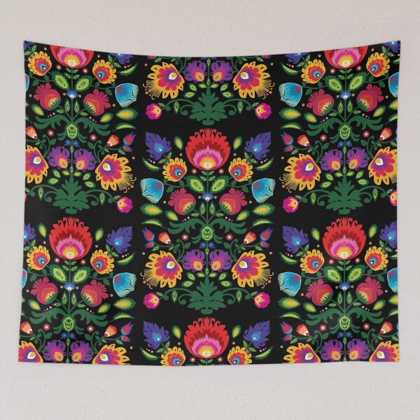 Item preview, Folk composition with flowers designed and sold by FK-UK.