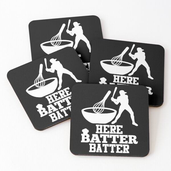 Item preview, Baseball Mom | Here Batter Batter designed and sold by GravitiTees.