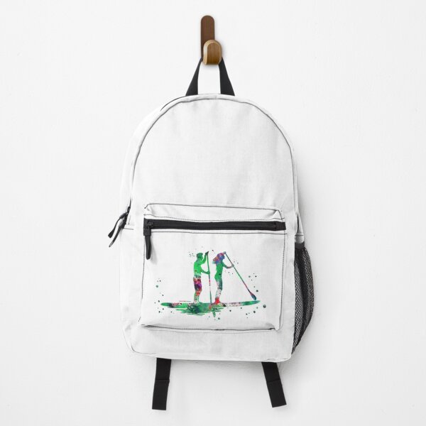 Item preview, Paddle boarder couple designed and sold by Rosaliartbook.