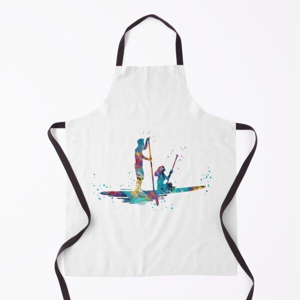 Artikelvorschau, Paddle Boarder Paar entworfen und verkauft von Rosaliartbook.