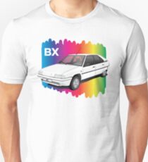 Citroen BX with rainbow spectrum Unisex T-Shirt