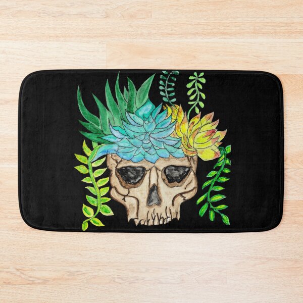Item preview, Succulent Skull designed and sold by meowllyjoy.