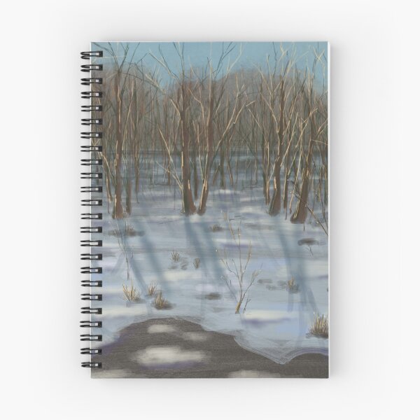 Item preview, Snowy forest landscape designed and sold by ManoonFrance.