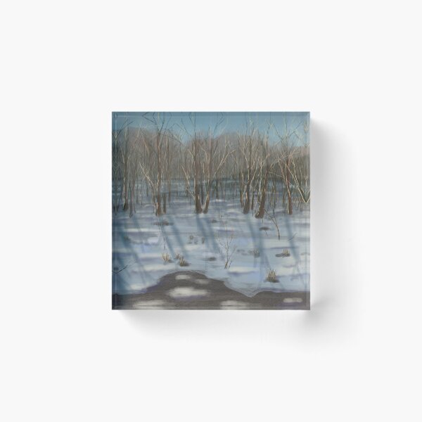 Item preview, Snowy forest landscape designed and sold by ManoonFrance.