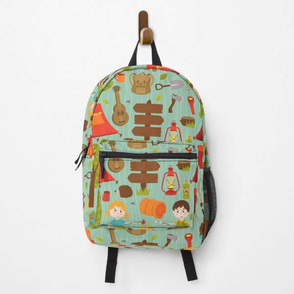Item preview, Camping Kids Pattern designed and sold by Hapoel.