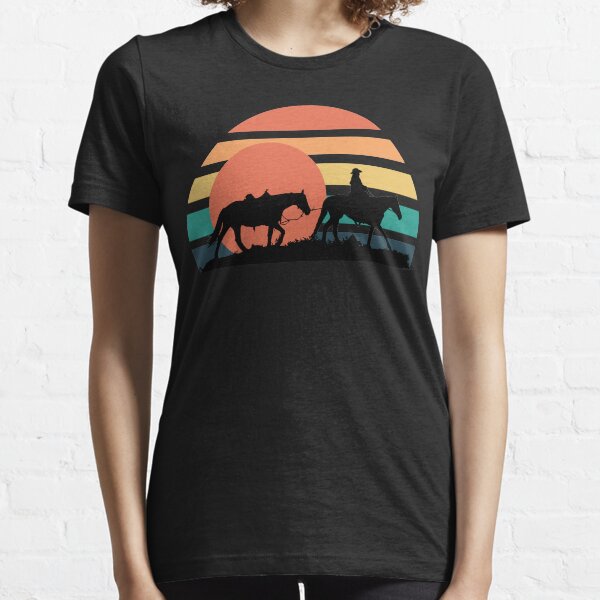 Retro Cactus Sunset Mexican Holiday Texas Sunset Party Unisex Jersey Short Sleeve Tee