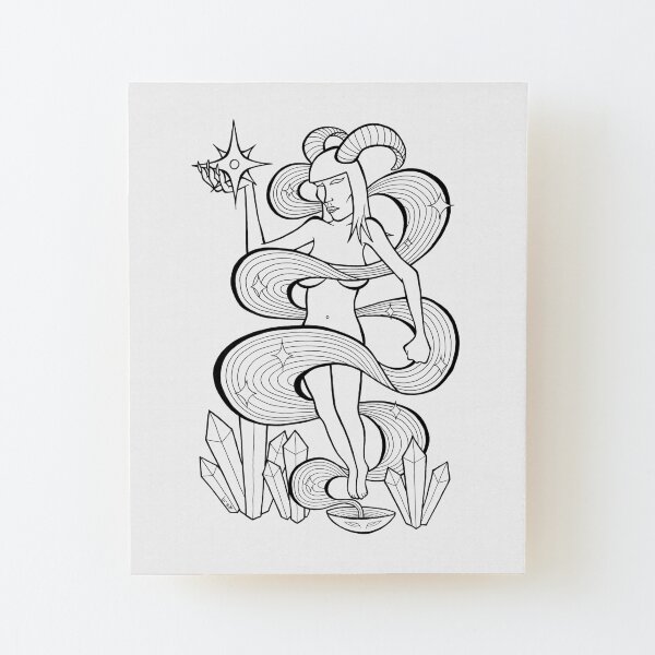 Wood Mounted Print