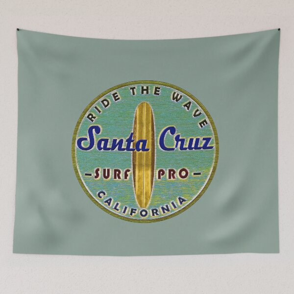 Item preview, Santa Cruz, CA Surfing, Surfers Surfboard Logo designed and sold by treeoflifeshop.