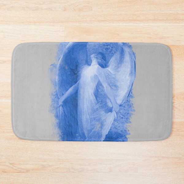 Item preview, The angel in blue | vintage painting|  designed and sold by Petra Becker.