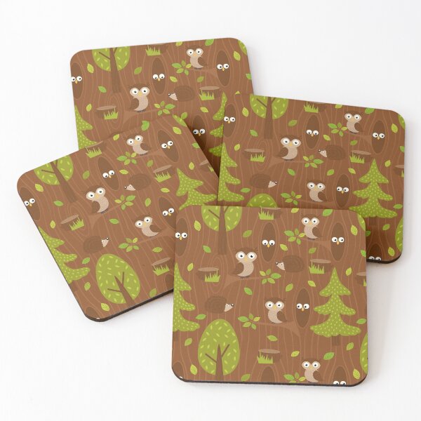 Item preview, Forest Kids Pattern designed and sold by Hapoel.