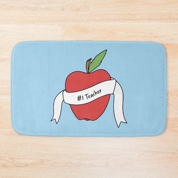 Item preview, #1 Teacher Apple  designed and sold by murialbezanson.
