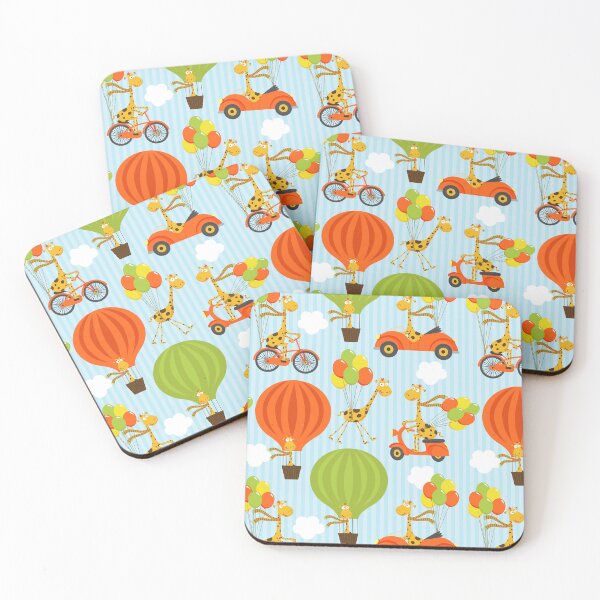 Item preview, Giraffes Kids Pattern designed and sold by Hapoel.