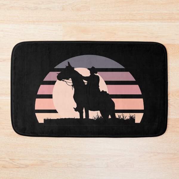 Item preview, Old Cowboy retro sunset designed and sold by Trantor-Tees.