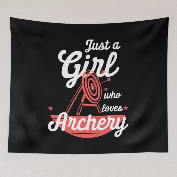 Item preview, Just a Girl Who Loves Archery designed and sold by MagicSD Designs.