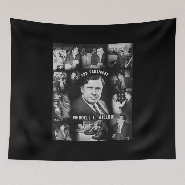 Item preview, Wendell Willkie 1940 Presidential Election Poster designed and sold by warishellstore.