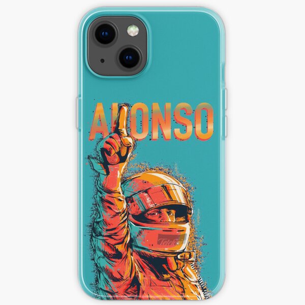 Fernando Alonso 2021 Funda blanda para iPhone