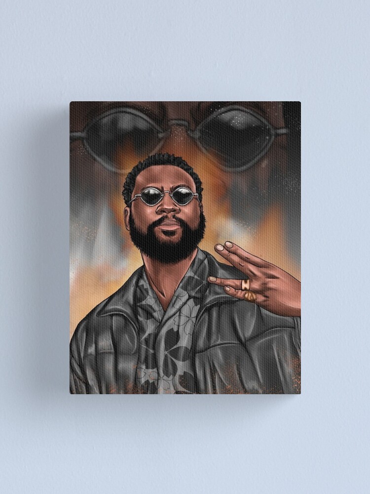 Poster Portrait of Damso Illustration 