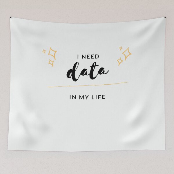 Item preview, I Need Data in My Life designed and sold by walidsam07.