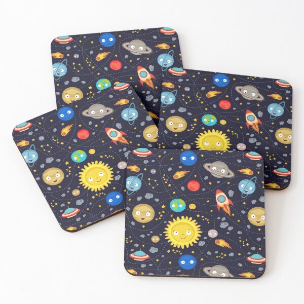 Item preview, Planets Kids Pattern designed and sold by Hapoel.