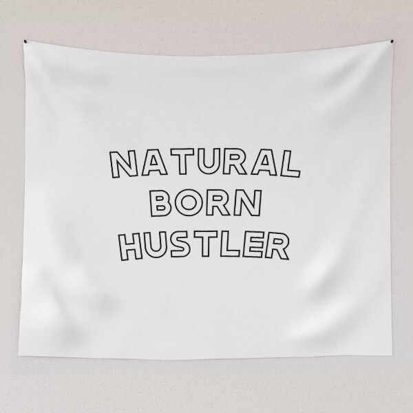 Item preview, natural born hustler Transparent Sticker  designed and sold by CornerStore007.