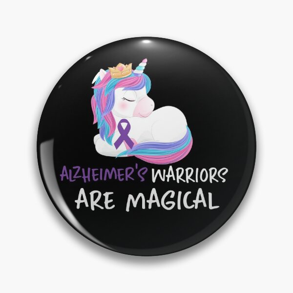 Item preview, Alzheimer's Warriors are Magical - Awareness Gift For Alzheimer's Survivor designed and sold by sleeksy.